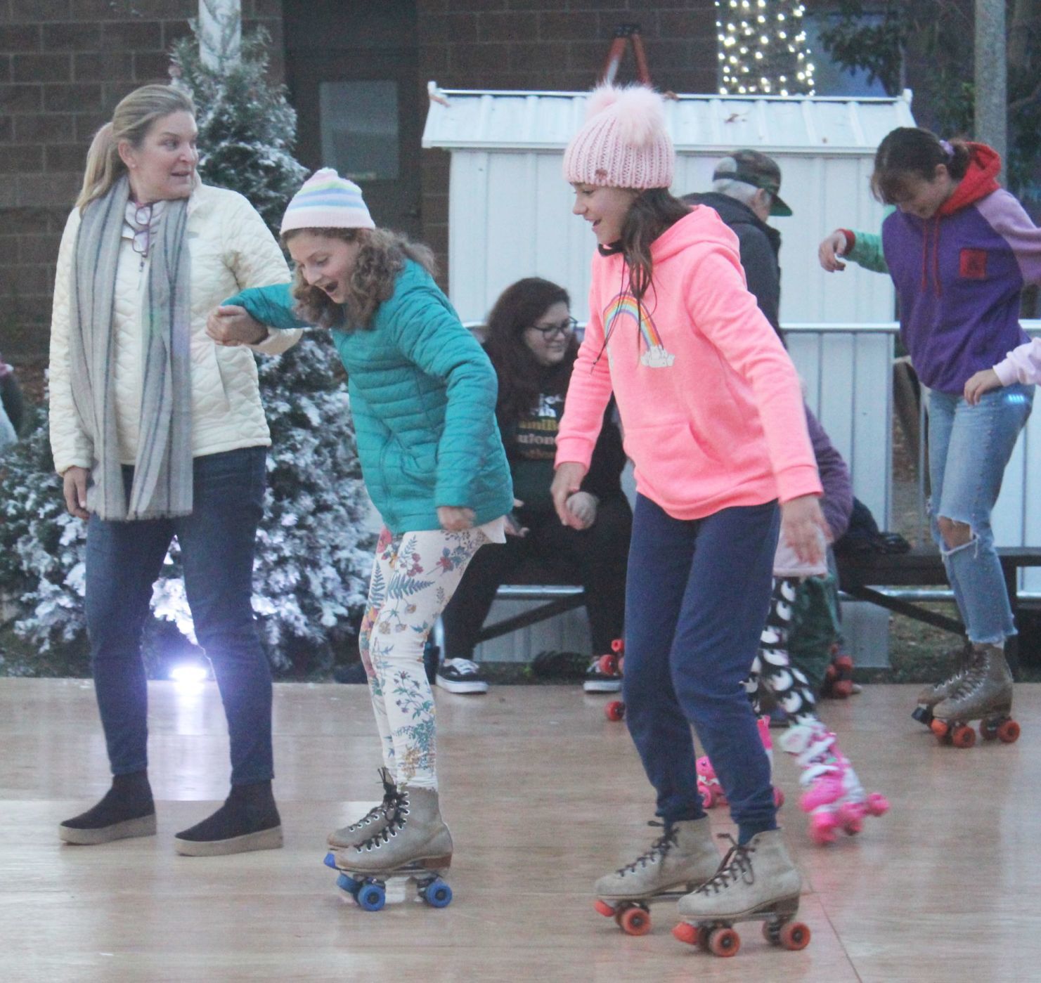 St. Helena Winter Wonderland Roller Rink 2019